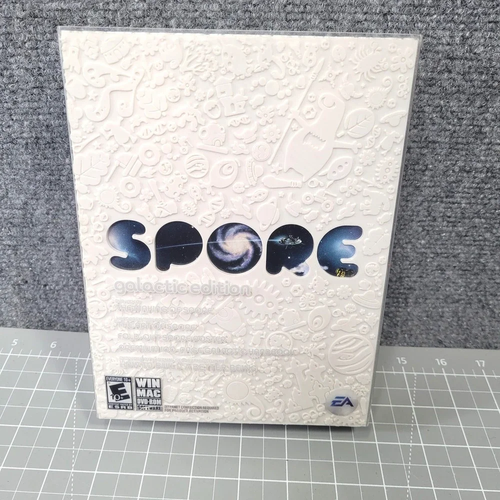 Spore Galactic Edition PC Mac‎ DVD-ROM Complete Box Set EA Maxis Nat Geo DVD